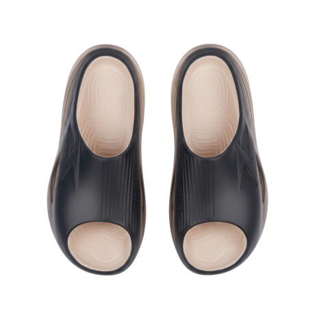 SANDALIAS 361 SLIPPER Black & Pink