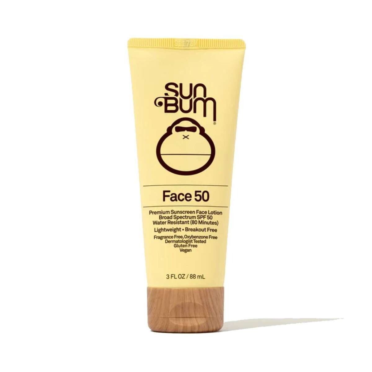 Protector solar Sun Bum Face Spf 50 Sunscreen Lotion - 88 ml 