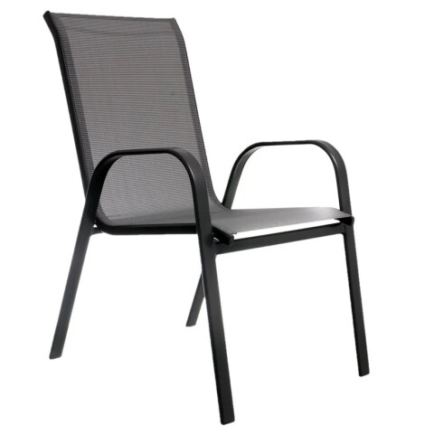 SILLA TEXTILINA PARA EXTERIOR GRIS SILLA TEXTILINA PARA EXTERIOR GRIS