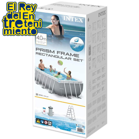 Piscina Intex Estructural 8418 L 400x200 Rectangular Piscina Intex Estructural 8418 L 400x200 Rectangular