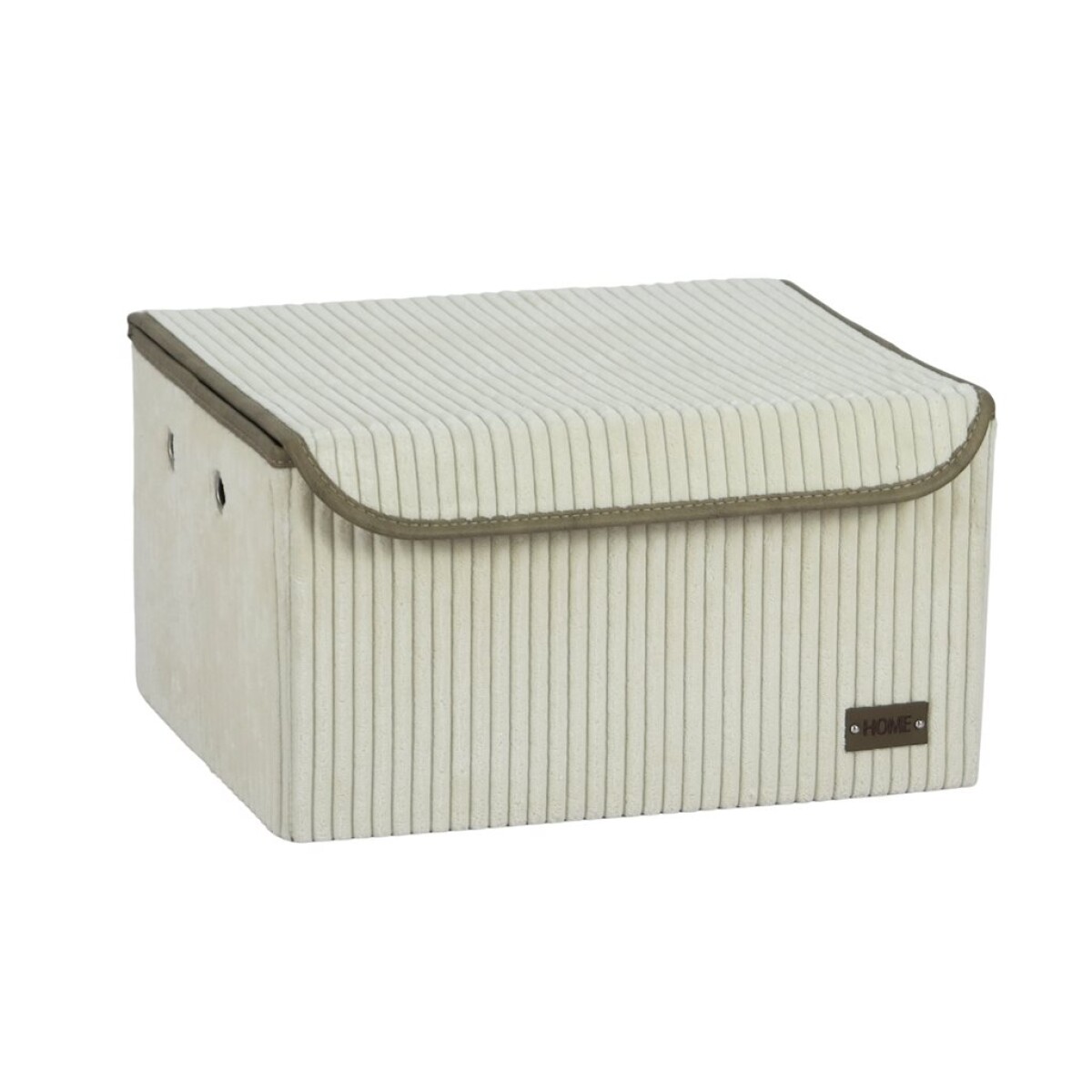 CAJA ORGANIZADOR REC C/TAPA 40X30XH22CM PANA CRUDO 