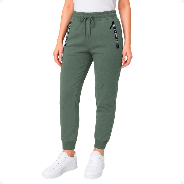 Pantalón Jogging Deportivo Verde Talla M-L