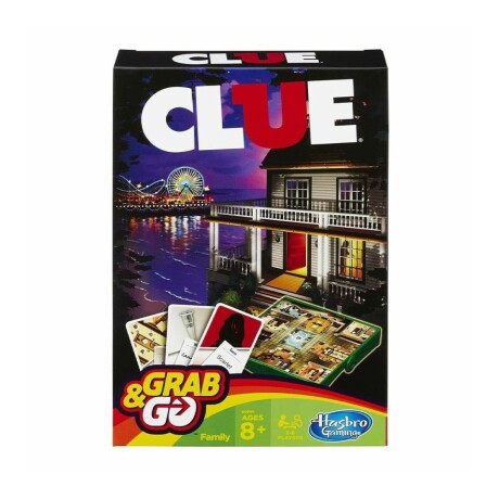 Juegos de Viaje de Detectives Clue B1004 Hasbro 001