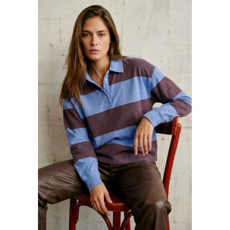Sweater Polo Azul