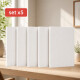 Set x5 Lienzo de 25x25 BLANCO