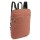 Mochila Canva Pepper Slim capitoneada porta Notebook Rosada