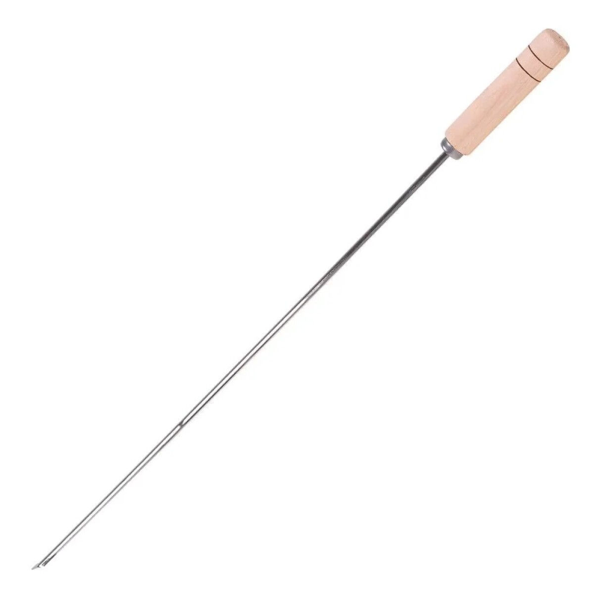 Pincho Simple Niquelado Madera 