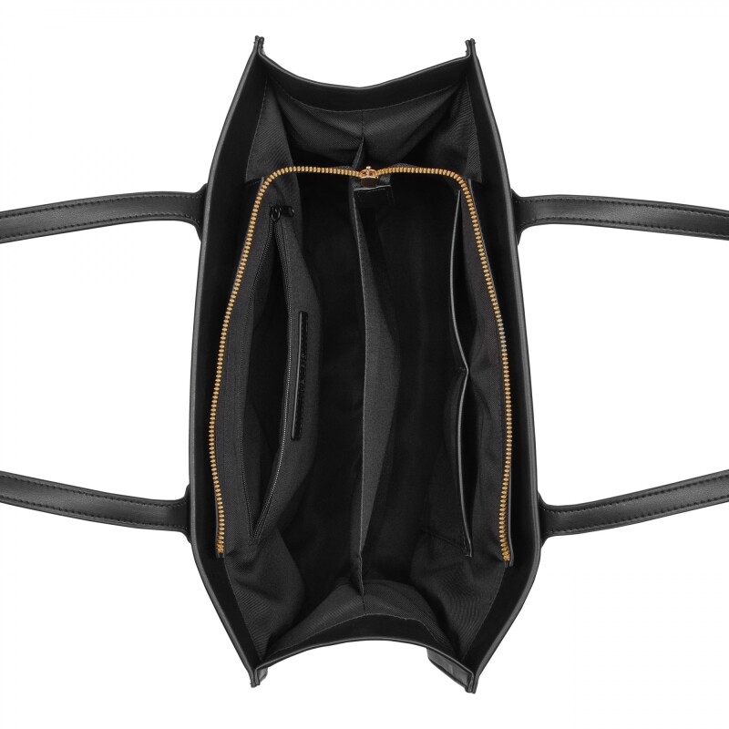 Pauline 2 Comp Tote Black