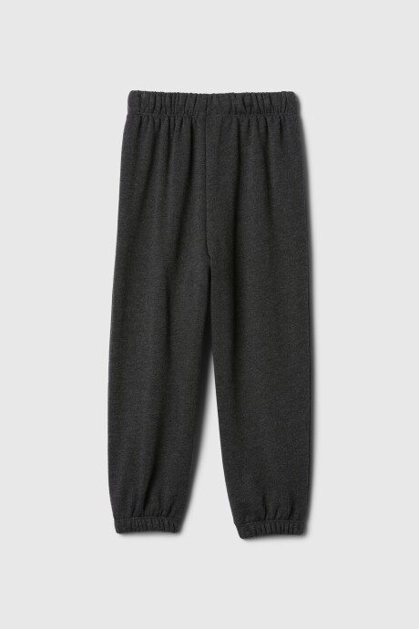Pantalón Deportivo S/Felpa Logo Gap Toddler Niño B85 Charcoal Hthr Grey