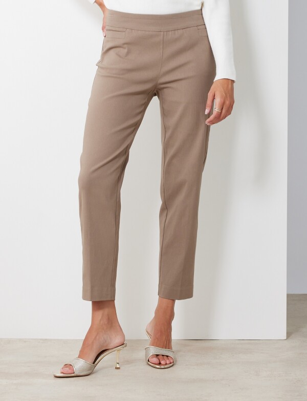 Pantalon Office Colors TOSTADO