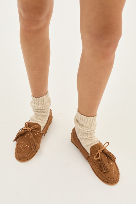 Mocasín Fawn Camel