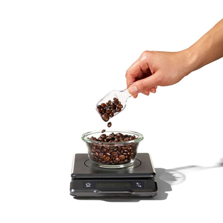 Oxo Gg Balanza De Cocina Con Pantalla Extraíble 5 Lb Negro