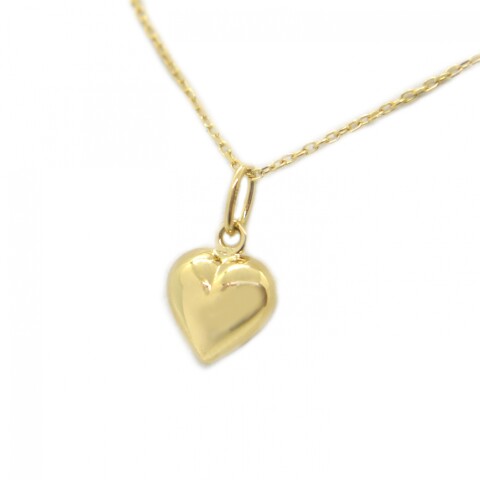 Cadena Oro 18 kilates con Colgante Corazón Cadena Oro 18 kilates con Colgante Corazón