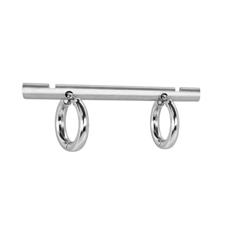 Caravanas Aro Plata - Plata 925- Sin Piedra - CA4118 sinpiedra