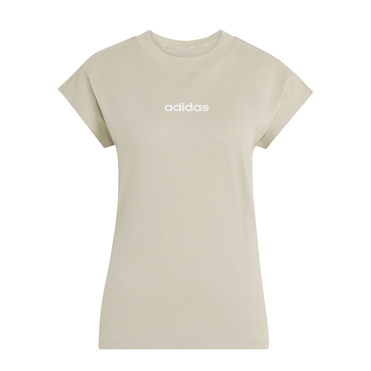 Remera de Mujer Adidas W Lin Sj T Adidas - Beige 