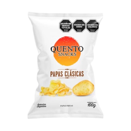 SNACK PAPAS QUENTO 100G CLASICA SNACK PAPAS QUENTO 100G CLASICA