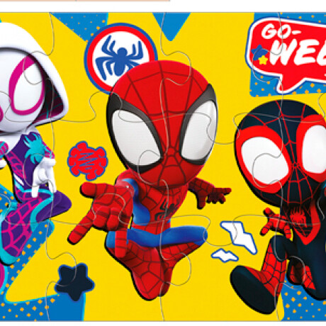 Puzzle en Madera 5 en 1 Spidey Disney 001