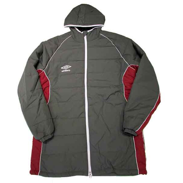 Parka de Hombre Umbro Training Gris - Bordó - Blanco