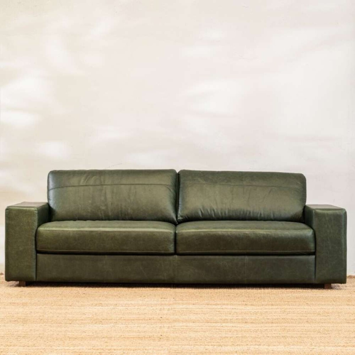 Sillón Cuero Octavio 3 Cuerpos 