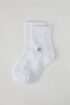 Medias The Everyday Quarter Crew Sock Unisex Classic White