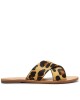 SANDALIA BAJA ANIMAL PRINT U