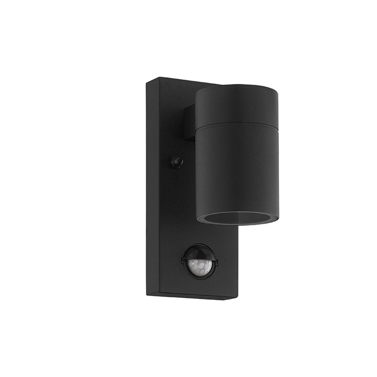 Aplique pared negro 1XGU10 IP44 c/sensor RIGA5 - EG0429 