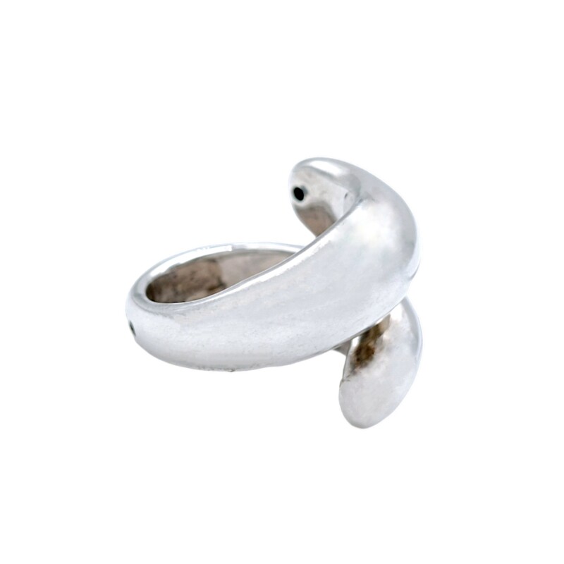 Anillo Cruzado-Plata 925 Inflada-Sin Piedra-AN3009 sinpiedra