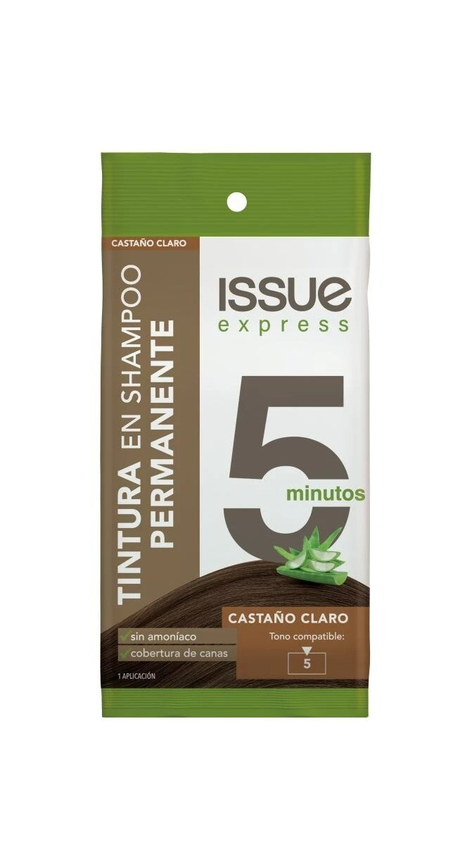 Issue Express 5M CastaÃ±o Claro â€“ Tinte RÃ¡pido Cabello 