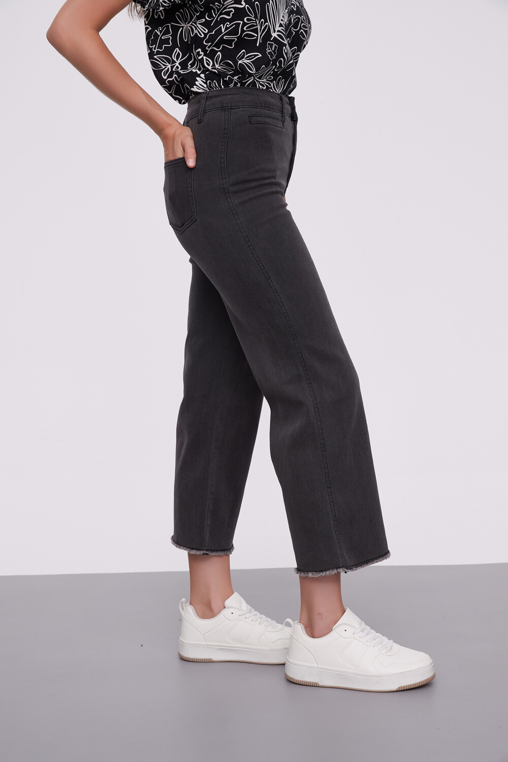 Pantalon Sohan Gris Medio