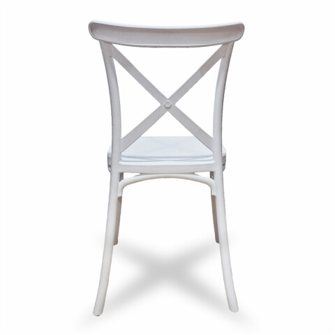 Silla Estilo Nórdico Katrina Para Comedor o Jardín - Blanco Silla Estilo Nórdico Katrina Para Comedor o Jardín - Blanco