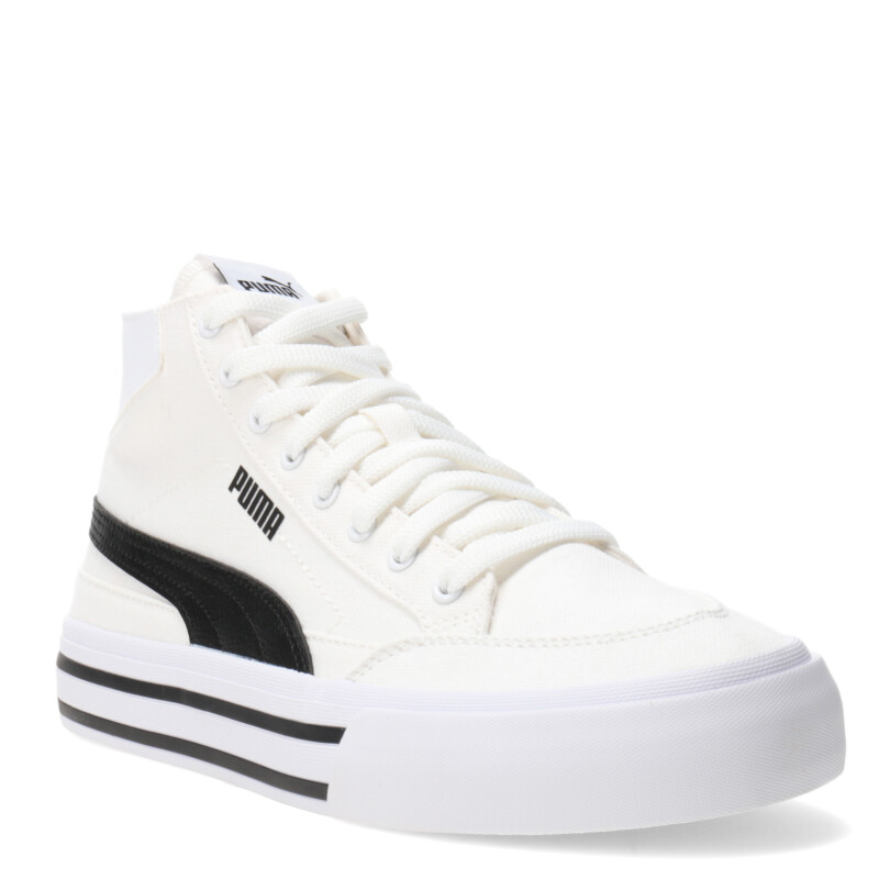 Championes de Hombre Puma Court Classic Vulc Mid FS Blanco - Negro