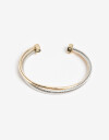 Brazaletes Metal Pulsera Rígida Metal Biplating. - Dorado