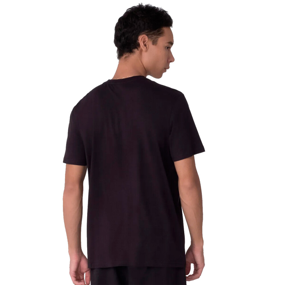 Fila remera masculina outline logos - negro Negro