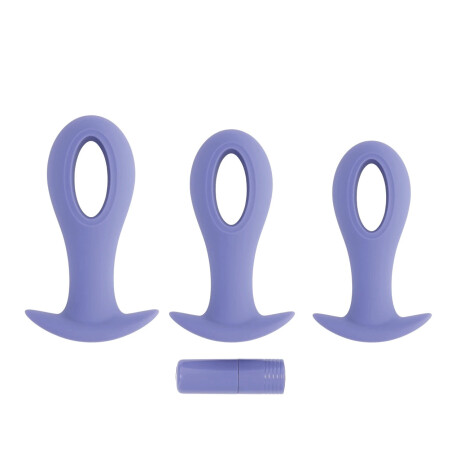 Set de Plugs Anales Huecos Hole Punch Evolved Set de Plugs Anales Huecos Hole Punch Evolved