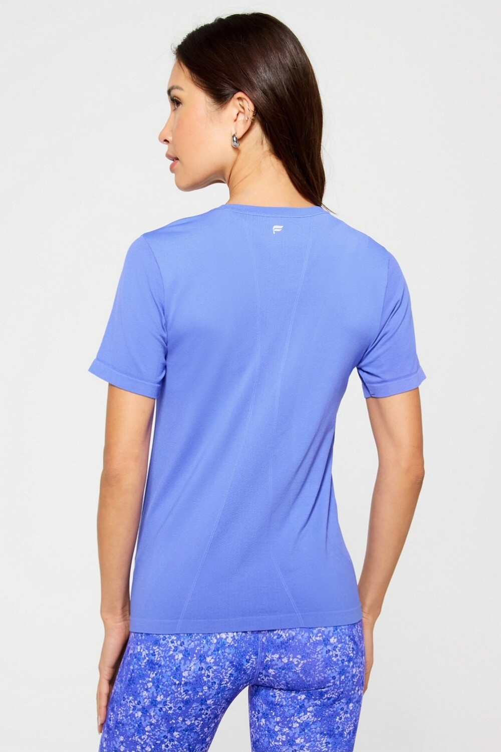 Polo Feather Tech+ Short-Sleeve Top Mujer Sapphire Sky