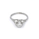 Anillo Antiguo En Oro 18K, Brillantes Y Diamantes Anillo Antiguo En Oro 18K, Brillantes Y Diamantes
