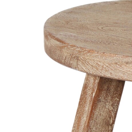 MESA AUXILIAR MADERA NATURAL-BEIGE OZZY NATURAL