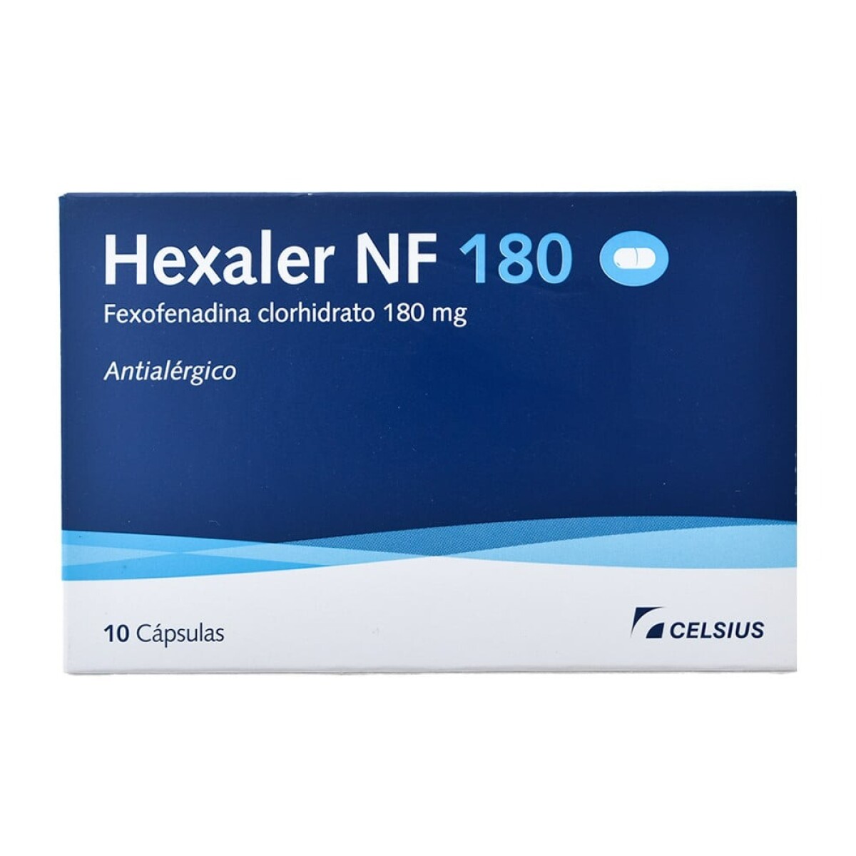 Hexaler Nf 180 X10 Comprimidos Antihistamínico 