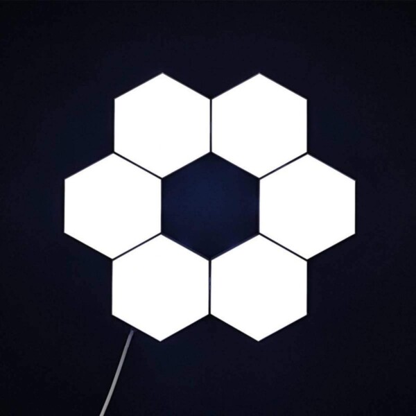 Lampara Touch Moderna Hexagonal Led Original Decoracion Hoga Lampara Touch Moderna Hexagonal Led Original Decoracion Hoga