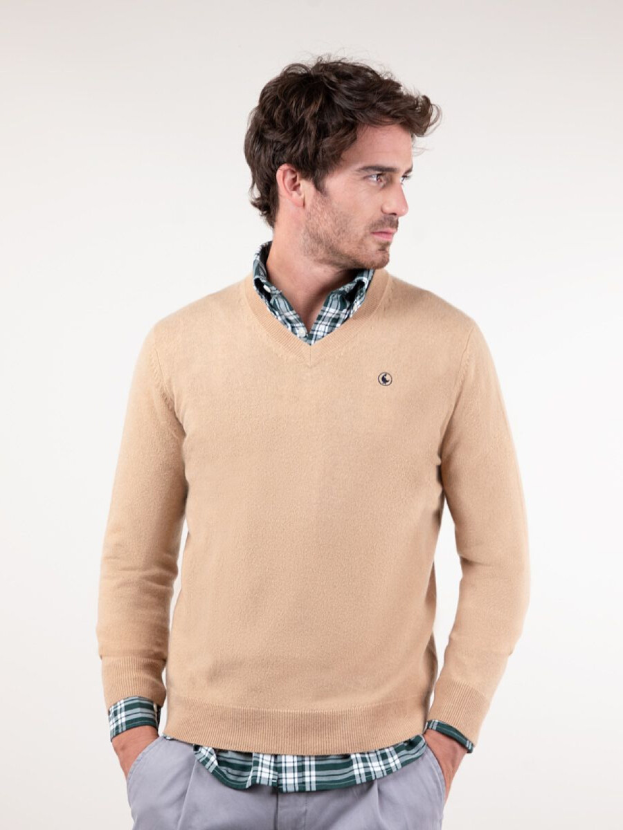 Jersey Cashemere El Ganso - Camel 