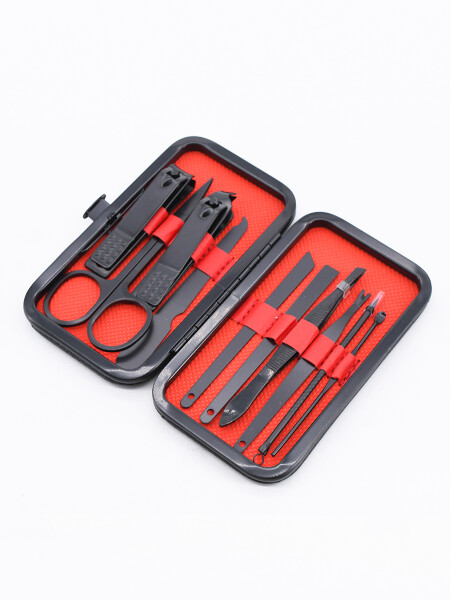 SET MANICURA NEGRO