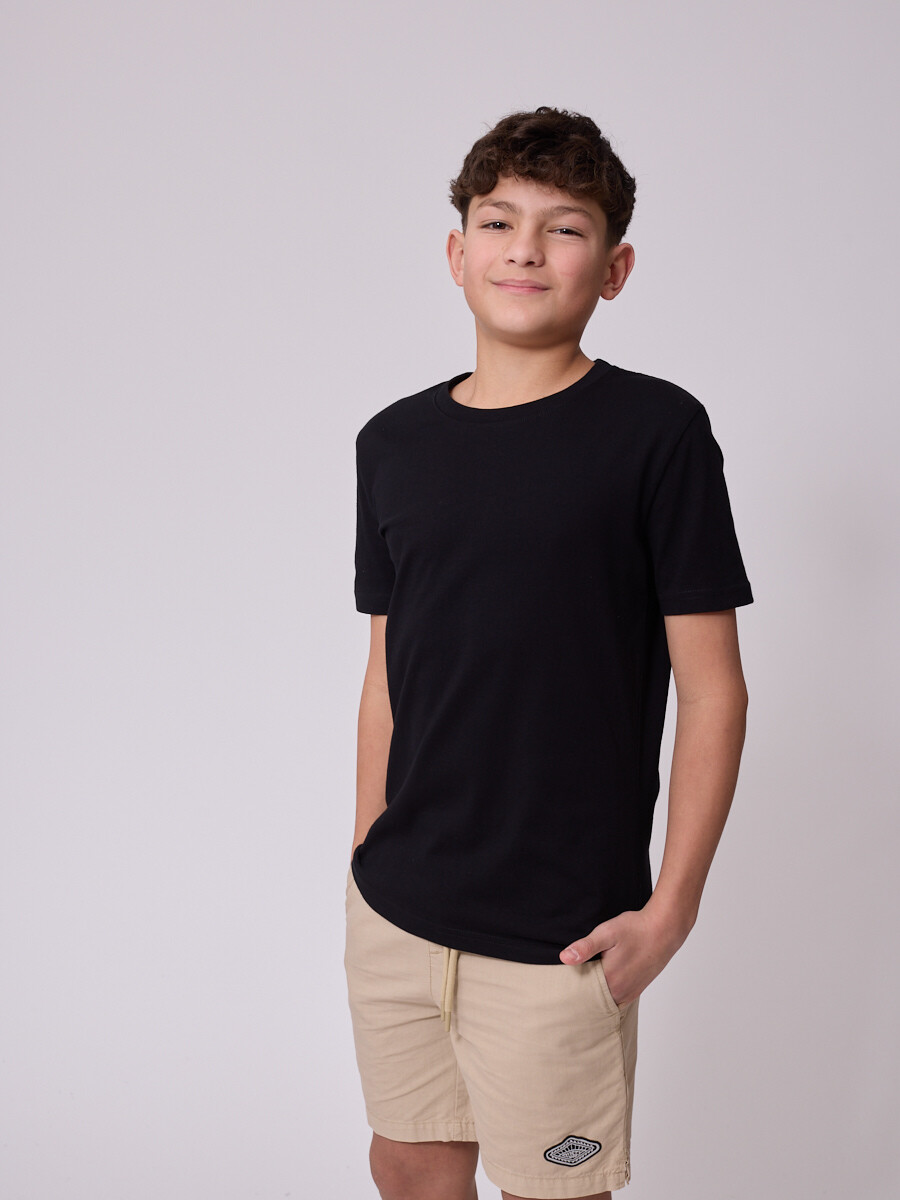 T-SHIRT LUKINA TEEN RUSTY - Negro 