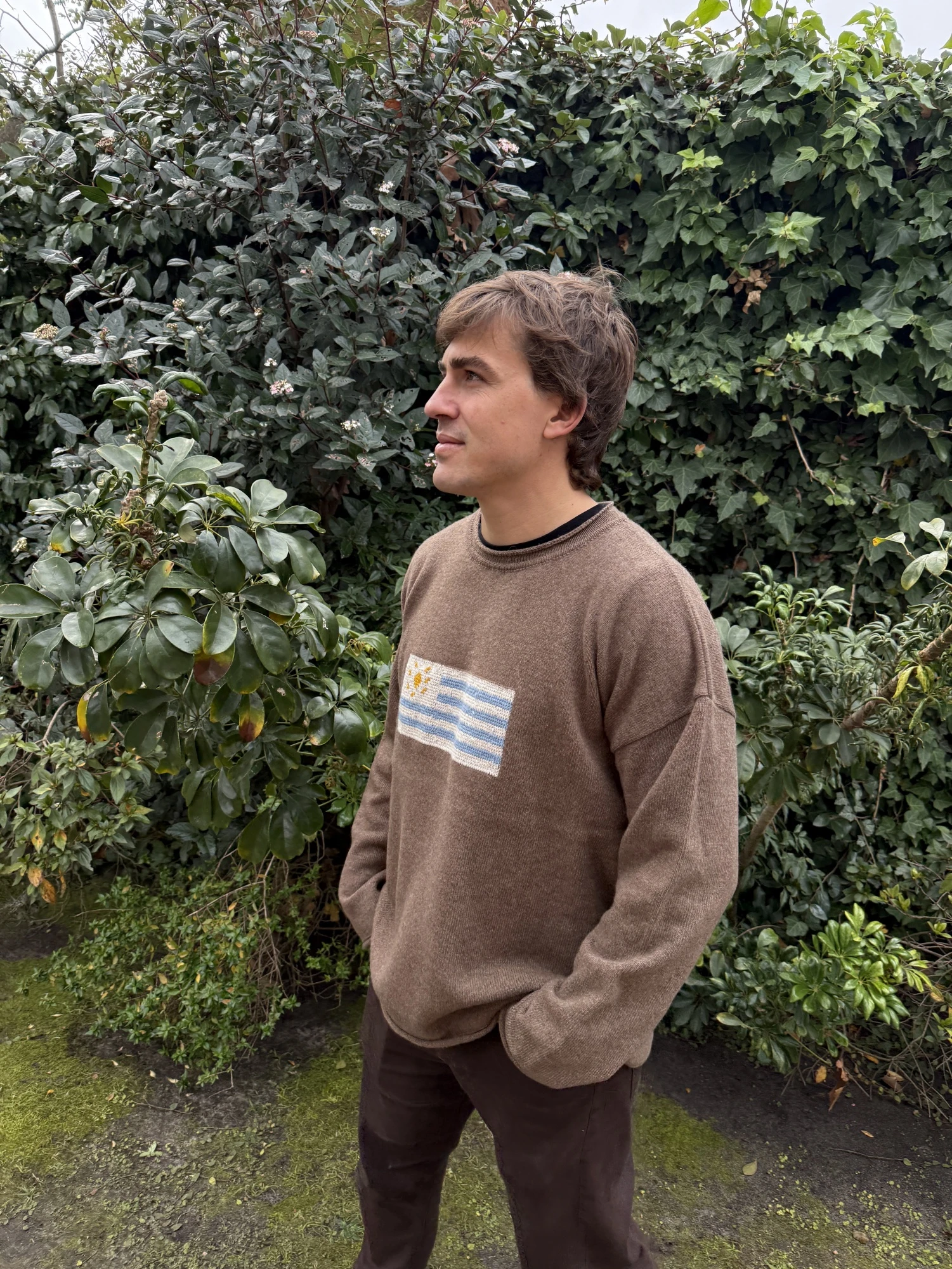 Flag Wool Sweater Men