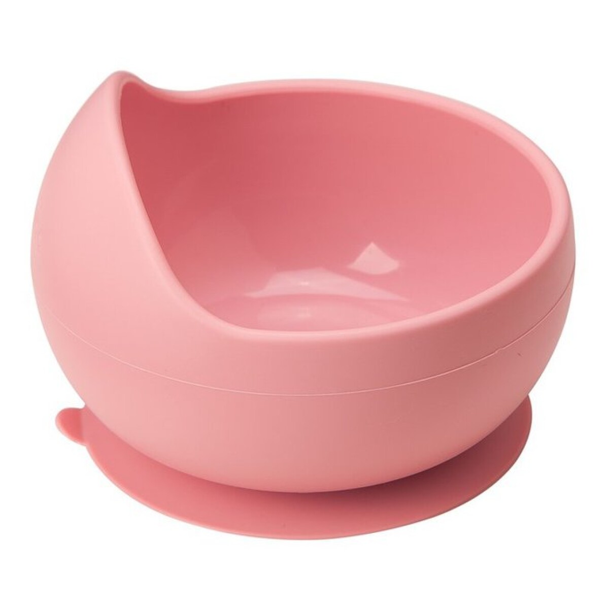 Bowls silicona con ventosa - rosa 