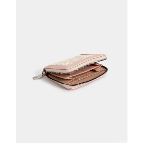 Billetera Estampada Estampado Flores