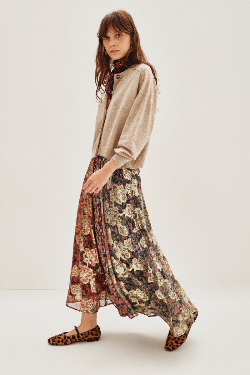 Falda Gitan Jacquard Mix Multicolor