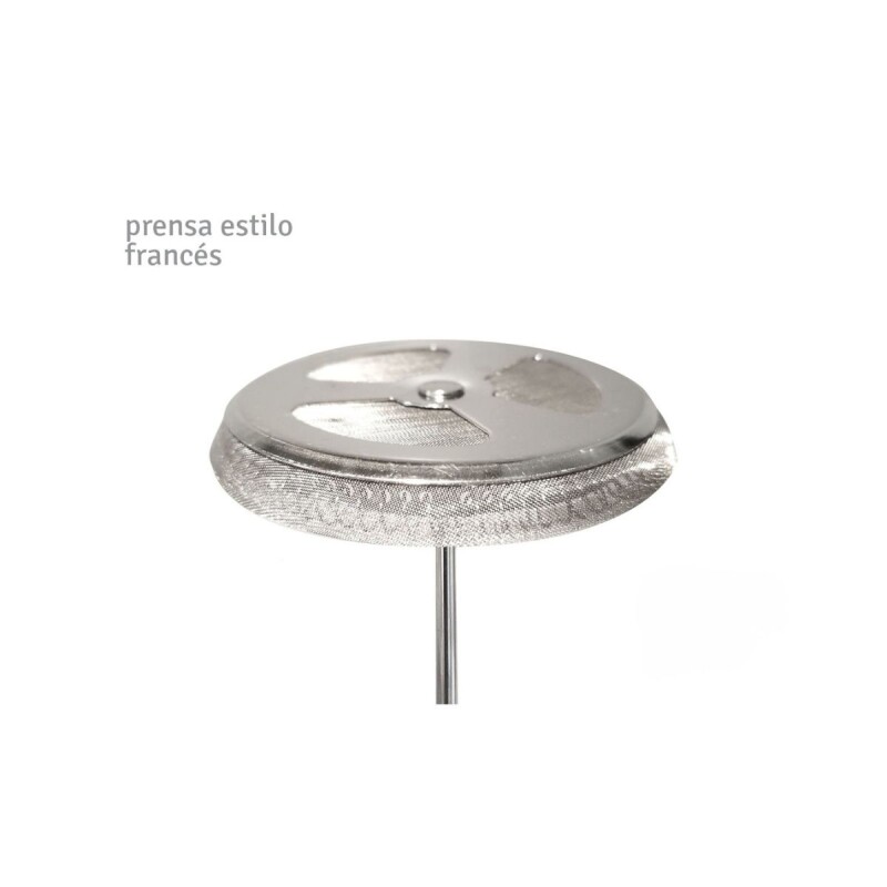 Cafetera francesa 800 ml acero inoxidable y vidrio templado Cafetera francesa 800 ml acero inoxidable y vidrio templado