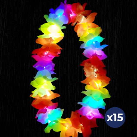 Set Cotillón Premium Luz Led 100pc Cumpleaños Fiesta Cot002046