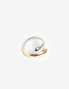 Anillos Medianos y Grandes Metal Anillo Metal Biplating - Dorado