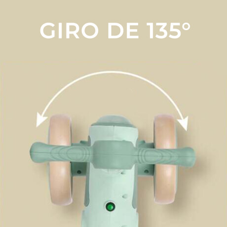 Triciclo Andador Buggy 1-3 años Con Música Y Luces Verde